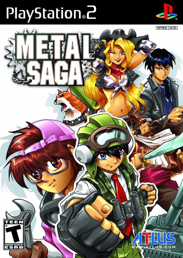 Metal Saga - PS2 - Sony PlayStation 2