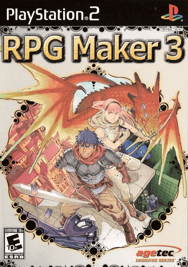 RPG Maker 3 - PS2 - Sony PlayStation 2