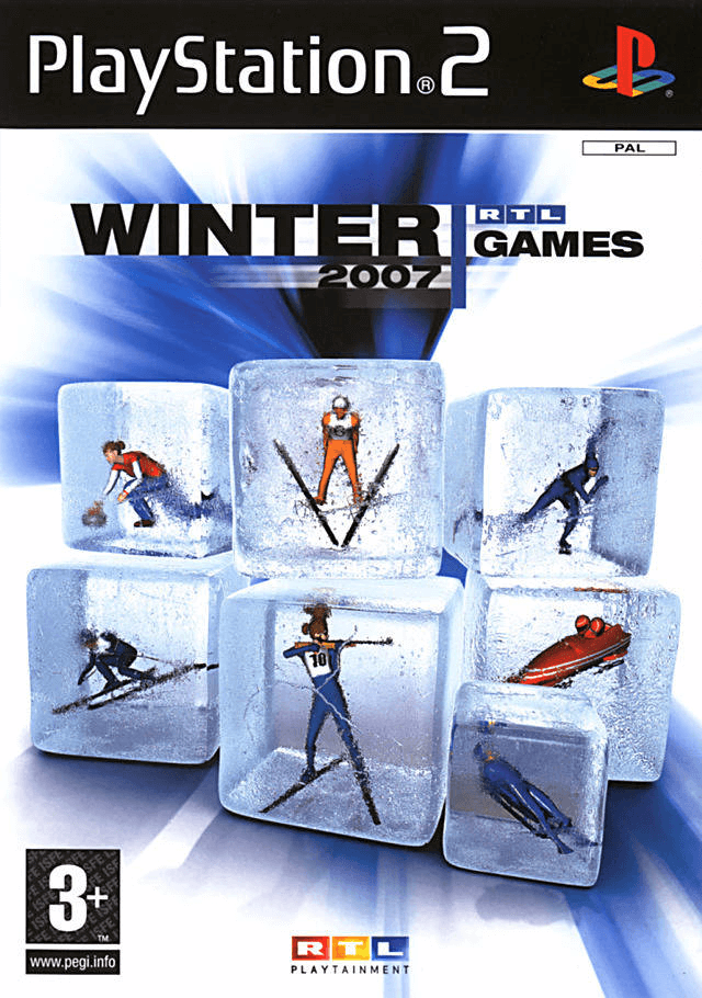 RTL Winter Games 2007 - PS2 - Sony PlayStation 2