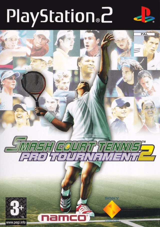 Smash Court Tennis Pro Tournament 2 - PS2 - Sony PlayStation 2