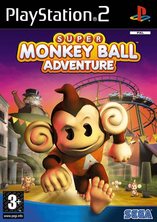 Super Monkey Ball Adventure - PS2 - Sony PlayStation 2