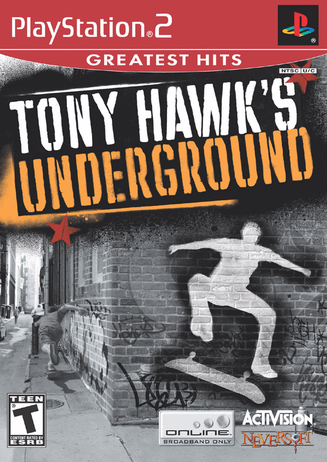 Tony Hawk's Underground - PS2 - Sony PlayStation 2