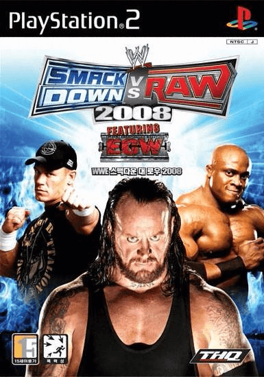 WWE SmackDown vs. Raw 2008 - PS2 - Sony PlayStation 2