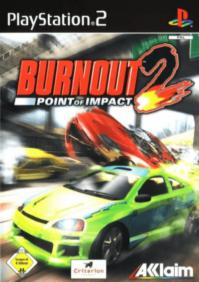 Burnout 2: Point of Impact - PS2 - Sony PlayStation 2