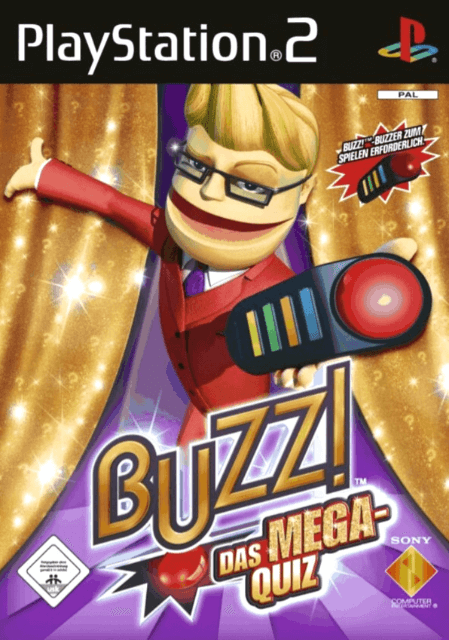 Buzz! Das Mega Quiz - PS2 - Sony PlayStation 2