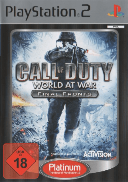 Call of Duty: World at War - Final Fronts - PS2 - Sony PlayStation 2