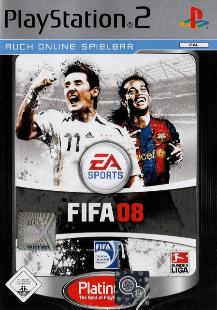 FIFA 08 - PS2 - Sony PlayStation 2