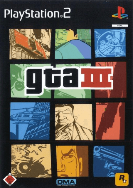 Grand Theft Auto III - PS2 - Sony PlayStation 2