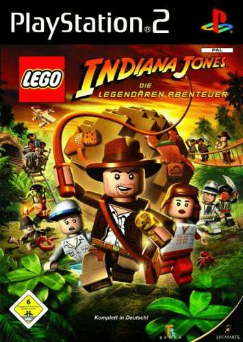 LEGO Indiana Jones: Die legendären Abenteuer - PS2 - Sony PlayStation 2