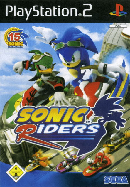 Sonic Riders - PS2 - Sony PlayStation 2