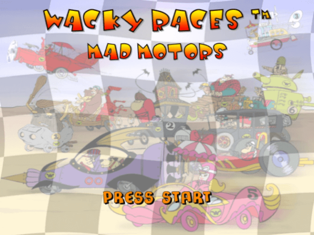 Wacky Races: Mad Motors - PS2 - Sony PlayStation 2 - Titles
