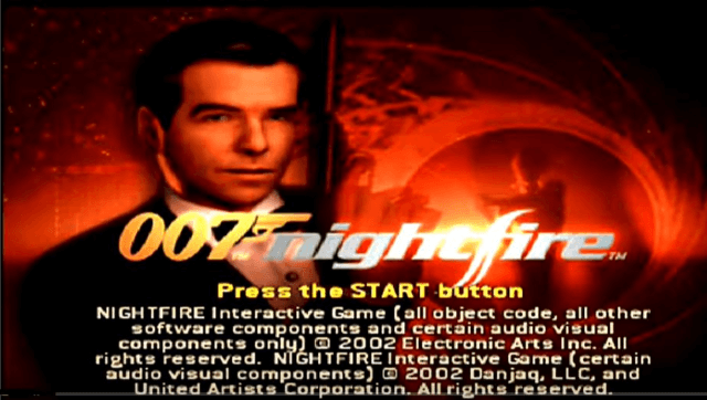 007: NightFire - PS2 - Sony PlayStation 2 - Titles