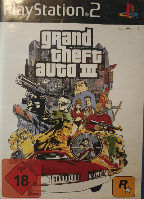 Grand Theft Auto III - PS2 - Sony PlayStation 2 - Titles