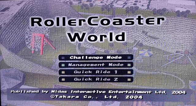 Rollercoaster World - PS2 - Sony PlayStation 2 - Titles