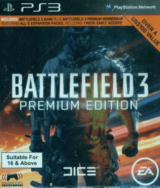 Battlefield 3 - PS3 - Sony PlayStation 3 - Packshots