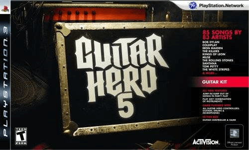 Guitar Hero 5 - PS3 - Sony PlayStation 3 - Packshots