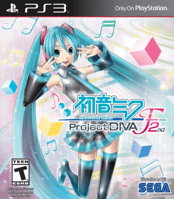 Hatsune Miku: Project Diva F 2nd - PS3 - Sony PlayStation 3