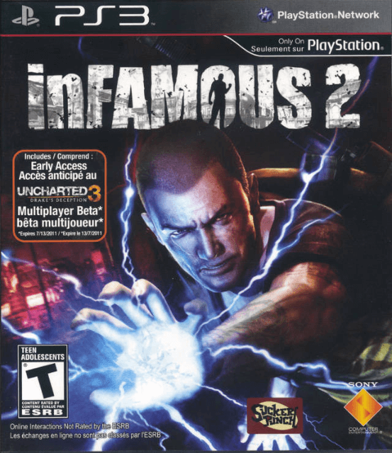 inFamous 2 - PS3 - Sony PlayStation 3 - Packshots