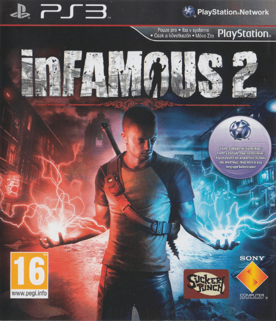 inFamous 2 - PS3 - Sony PlayStation 3 - Packshots