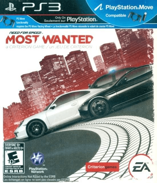Need for Speed: Most Wanted - PS3 - Sony PlayStation 3