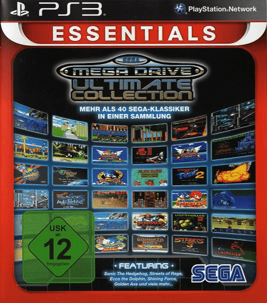 SEGA Mega Drive Ultimate Collection - PS3 - Sony PlayStation 3