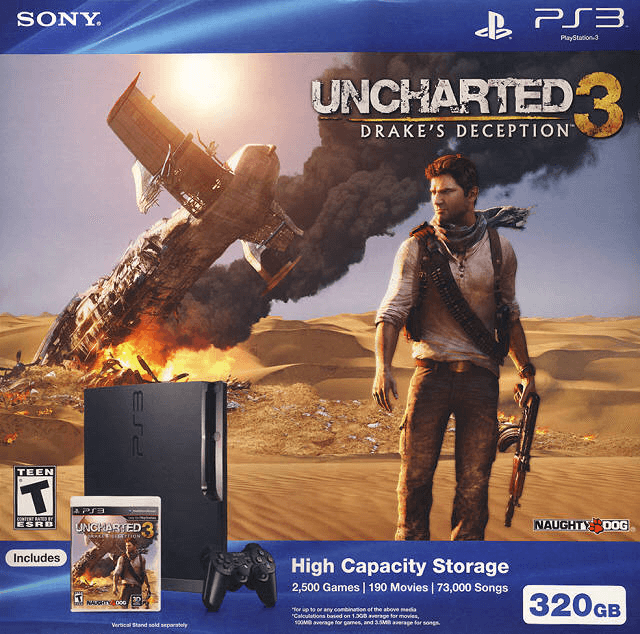 Sony Playstation 3 Slim - PS3 - Sony PlayStation 3 - Packshots