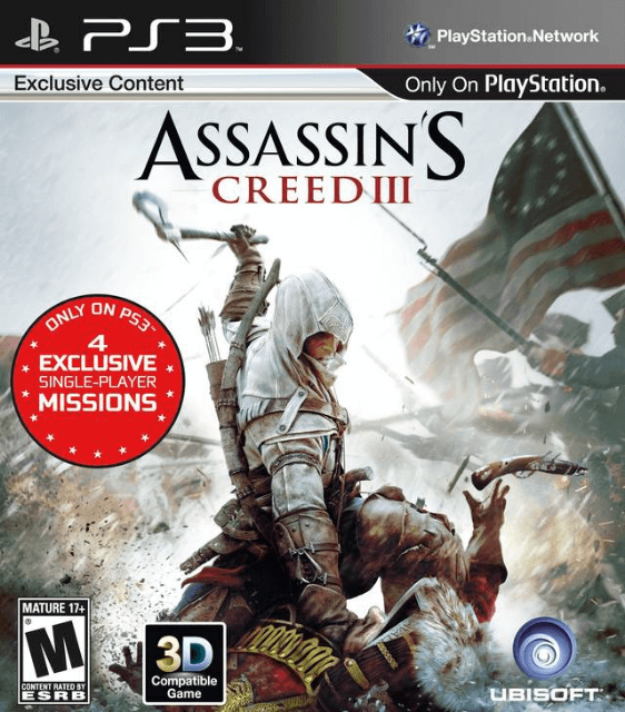 Assassin's Creed III - PS3 - Sony PlayStation 3