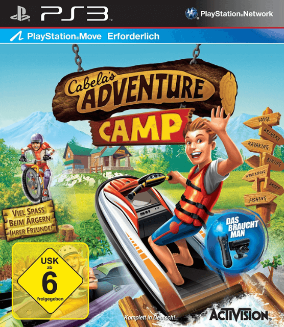Cabela's Adventure Camp - PS3 - Sony PlayStation 3