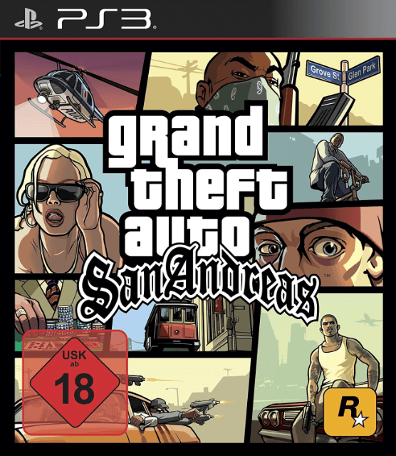 Grand Theft Auto: San Andreas - PS3 - Sony PlayStation 3