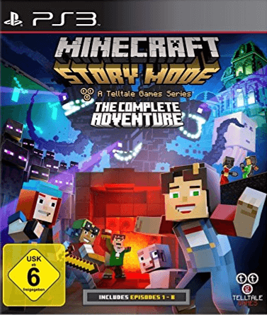 Minecraft: Story Mode - A Telltale Games Series - The Complete Adventure - PS3 - Sony PlayStation 3