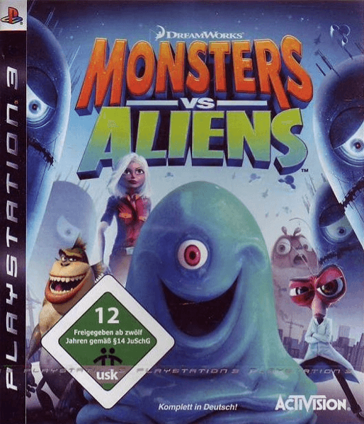 Monsters vs. Aliens - PS3 - Sony PlayStation 3