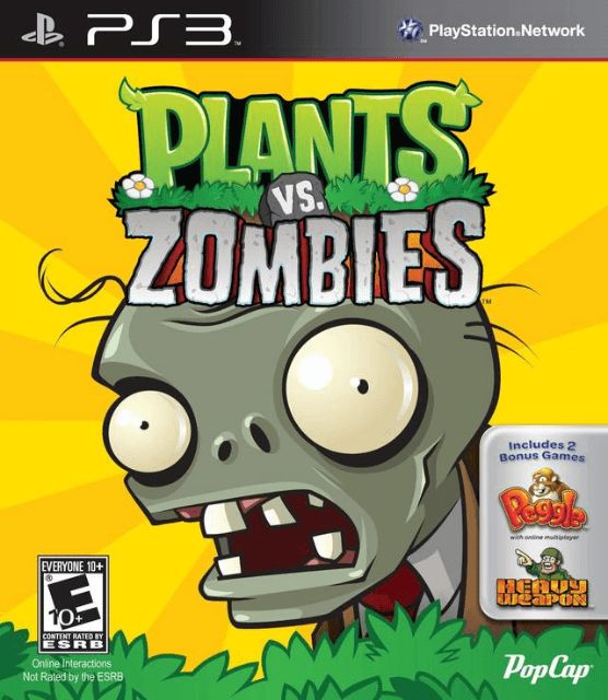 Plants vs. Zombies - PS3 - Sony PlayStation 3