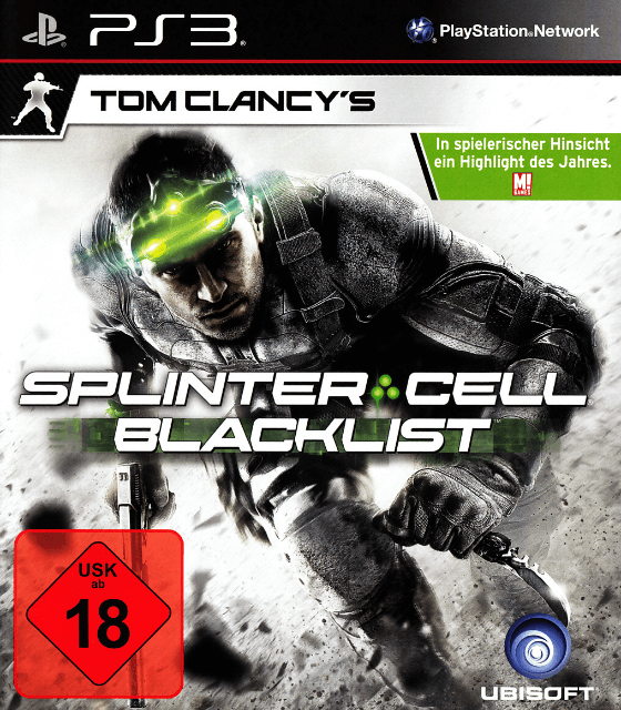 Tom Clancy's Splinter Cell: Blacklist - PS3 - Sony PlayStation 3