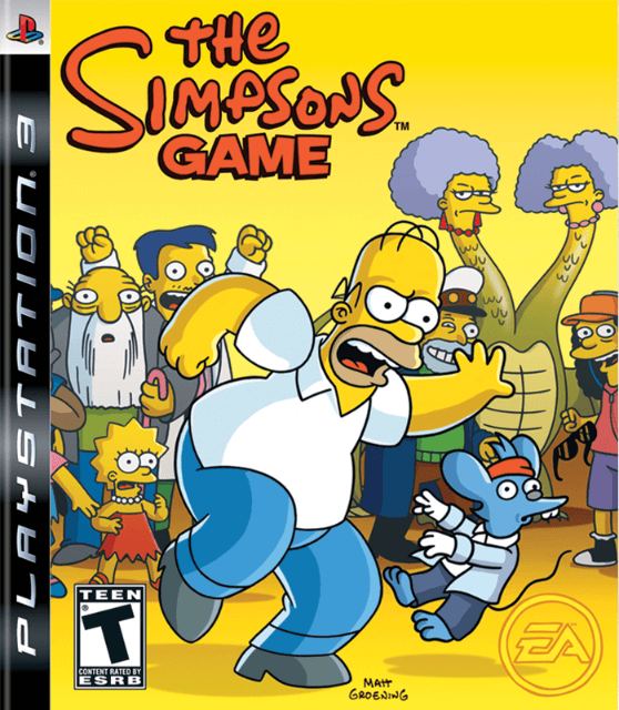 The Simpsons Game - PS3 - Sony PlayStation 3 - Packshots