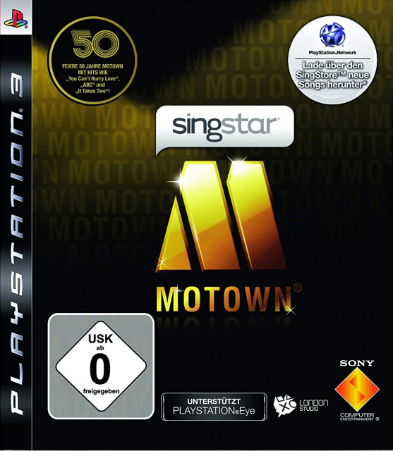 SingStar Motown - PS3 - Sony PlayStation 3