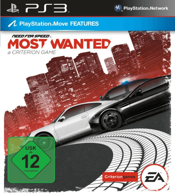Need for Speed: Most Wanted - A Criterion Game - PS3 - Sony PlayStation 3 - Packshots
