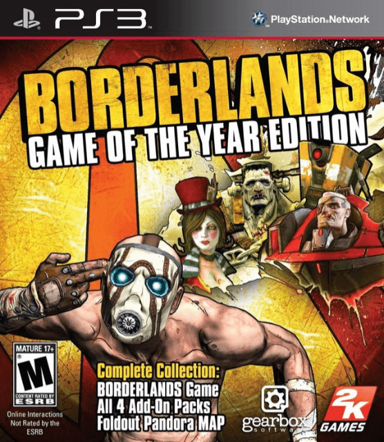 Borderlands - PS3 - Sony PlayStation 3 - Packshots