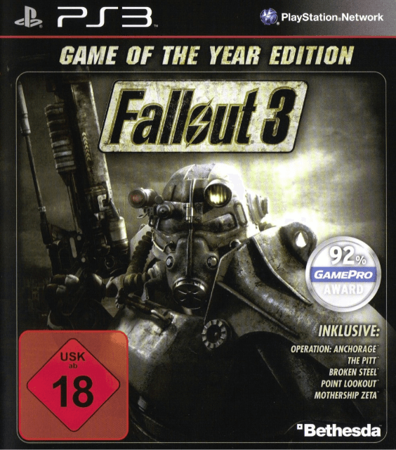 Fallout 3 - PS3 - Sony PlayStation 3