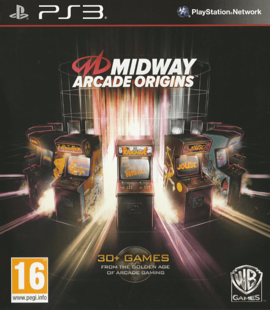 Midway Arcade Origins - PS3 - Sony PlayStation 3 - Packshots