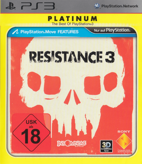 Resistance 3 - PS3 - Sony PlayStation 3 - Packshots