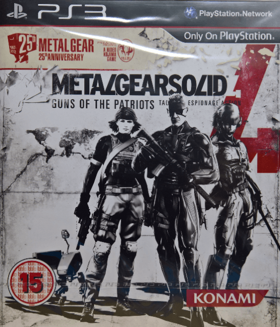 Metal Gear Solid 4: Guns of the Patriots - PS3 - Sony PlayStation 3 - Packshots
