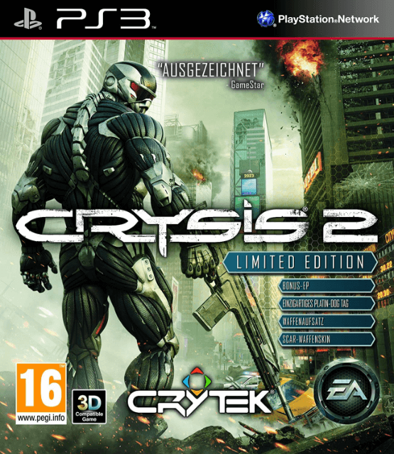 Crysis 2 - PS3 - Sony PlayStation 3