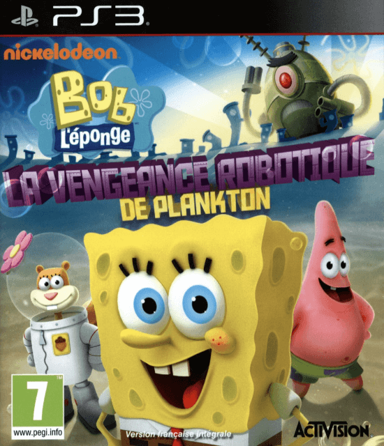 Bob l'Eponge : La vengeance robotique de Plankton - PS3 - Sony PlayStation 3