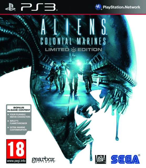 Aliens: Colonial Marines - PS3 - Sony PlayStation 3 - Packshots