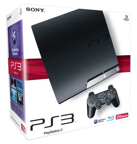 Sony Playstation 3 Slim - PS3 - Sony PlayStation 3 - Packshots