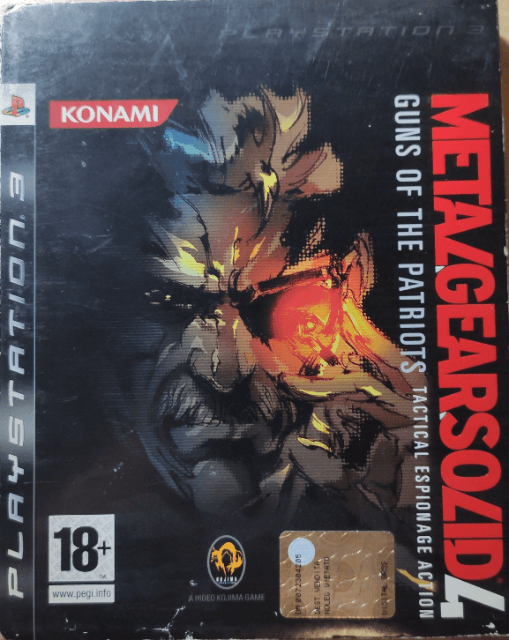 Metal Gear Solid 4: Guns of the Patriots - PS3 - Sony PlayStation 3 - Packshots