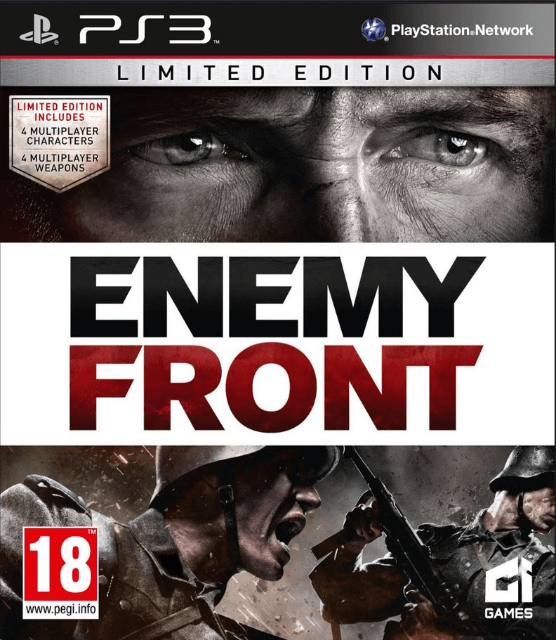 Enemy Front - PS3 - Sony PlayStation 3 - Packshots