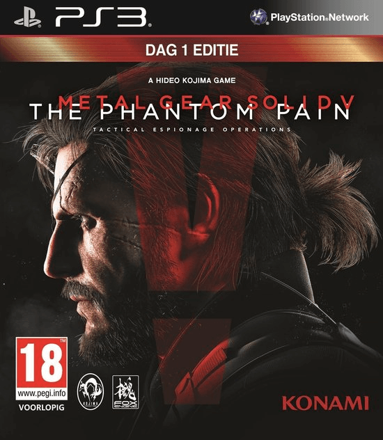 Metal Gear Solid V: The Phantom Pain - PS3 - Sony PlayStation 3 - Packshots