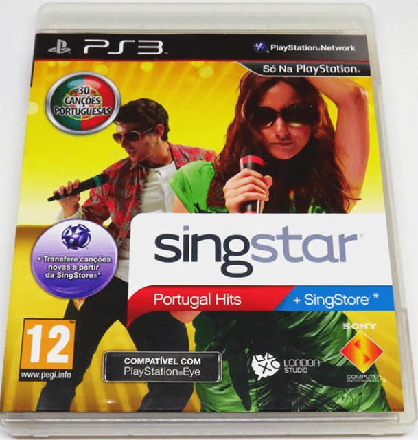 Singstar Portugal Hits - PS3 - Sony PlayStation 3