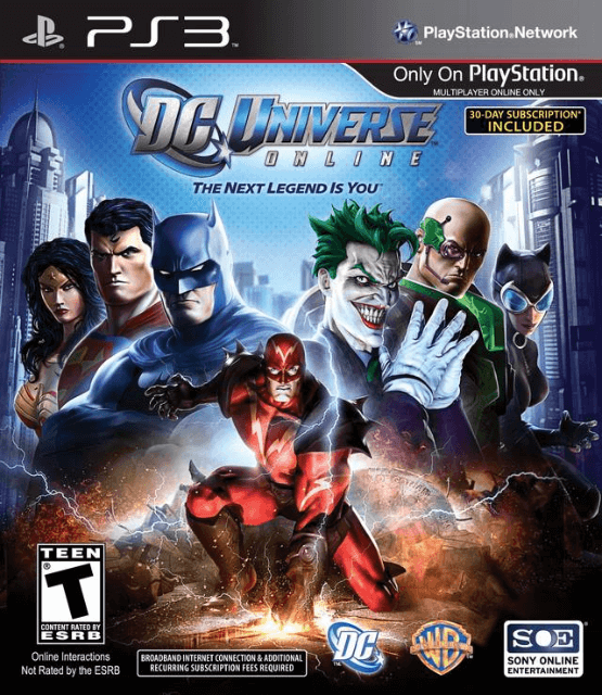 DC Universe Online - PS3 - Sony PlayStation 3